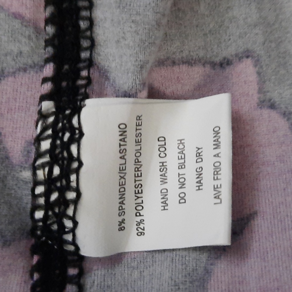 Legging Army NWT Purple and Black Bat Print Halloween Leggings PS 14-20 - Picture 4 of 7